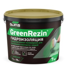 Гидроизоляция Glims GreenResin 7кг