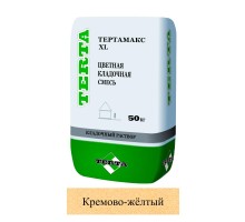 Кладочная смесь цементная Terta Тертамакс XL М150 кремово-жёлтый 0266 50кг позиция под заказ