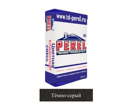 Кладочная смесь цементная Perel NL М200 темно-серая 0115 50кг позиция под заказ