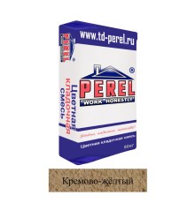 Кладочная смесь цементная Perel зима NL М200 кремово-желтая 5130 50кг позиция под заказ