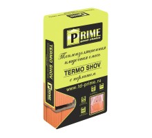 Кладочная смесь цементная Prime Termo Shov 8230 М50 серый 17.5кг позиция под заказ