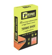 Кладочная смесь цементная Prime Termo Shov 8230 М50 серый 17.5кг позиция под заказ