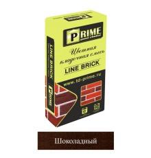 Кладочная смесь цементная Prime LineBrick "Wasser" М150 шоколадная 4553 25кг позиция под заказ