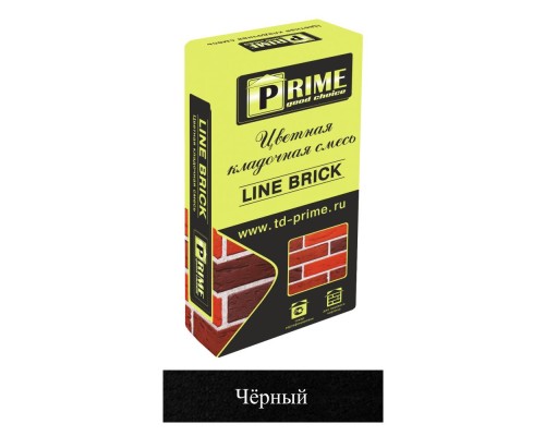 Кладочная смесь цементная Prime LineBrick "Wasser" М150 черная 4653 25кг позиция под заказ Кладочная смесь цементная Prime LineBrick "Wasser" М150 черная 4653 25кг позиция под заказ