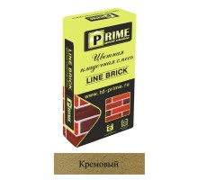 Кладочная смесь цементная Prime LineBrick "Klinker" М150 кремовая 7403 25кг позиция под заказ