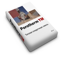 Кладочная смесь цементная Porotherm (Винербергер) TM (теплоизоляционная) М50 серый 20кг