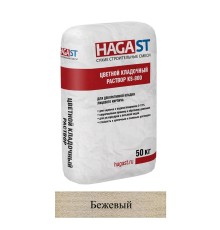 Кладочная смесь цементная HAGA ST KS-800 М150 бежевый (805) 50кг позиция под заказ