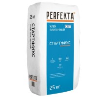 Клей Perfekta Стартфикс для плитки серый 25кг