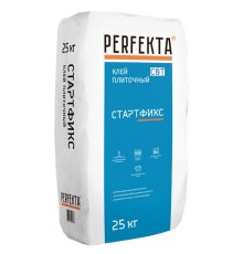 Клей Perfekta Стартфикс для плитки серый 25кг