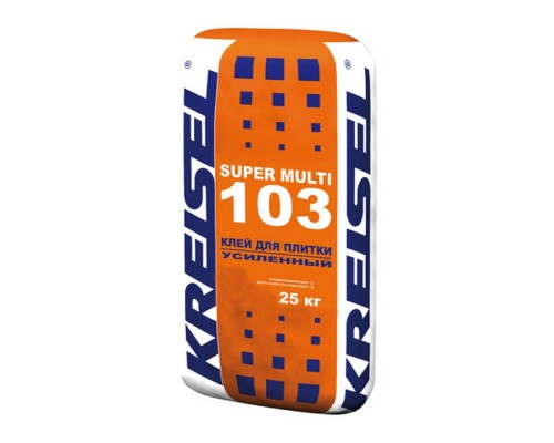 Клей Kreisel 103 SUPER MULTI усиленный для плитки серый 25кг