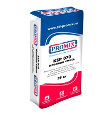 Клей Promix KSP 070 для плитки белый 25кг