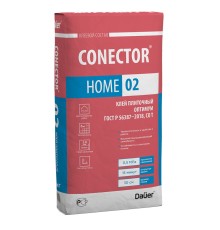Клей Dauer CONECTOR HOME 02 Оптимум для плитки серый 25кг