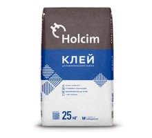 Клей Holcim для плитки и керамогранита С0 Т серый 25кг