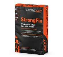 Клей Glims StrongFix для плитки серый 25кг