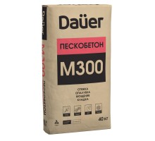 Пескобетон Dauer песок крупная фракция М300 40кг