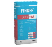 Шпаклевка цементная Dauer FINNER EXTER 40 W белый 25кг