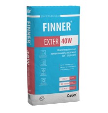 Шпаклевка цементная Dauer FINNER EXTER 40 W белый 25кг