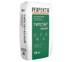 Штукатурка гипсовая Perfekta Гипстар Белая белый 30кг