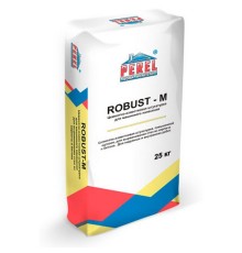 Штукатурка известково-цементная Perel 0514 Robust-M серый 25кг