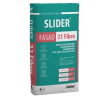 Штукатурка цементная Dauer SLIDER FASAD 31 Fibro серый 40кг