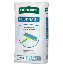 Смесь для полов цементная Основит Ровилайн FK46 тонкослойная серый 20кг