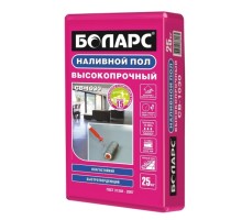 Смесь для полов цементная Боларс высокопрочный СВ-1030 серый 25кг