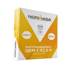 Цемент Normada портландцемент Д0 М500 50кг