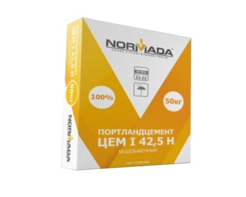 Цемент Normada портландцемент Д0 М500 50кг