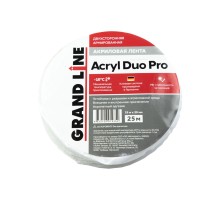 Лента соединительная двусторонняя Grand Line Acryl Duo Pro акриловая 25000*20мм