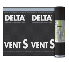 Диффузионная мембрана (ветрозащита) Delta-Vent S Plus 75м2/упак