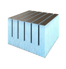 Ruspanel PПГ Real 80 XPS + арм. слой с 2-х сторон 2500*600*80 продольный пропил