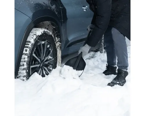 Лопата автомобильная, 230х290х690мм, сверхпрочный полиамид Denzel Лопата автомобильная, 230х290х690мм, сверхпрочный полиамид Denzel
