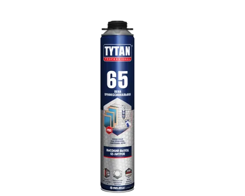 Пена монтажная профессиональная TYTAN PROFESSIONAL 65 UNI 750 мл