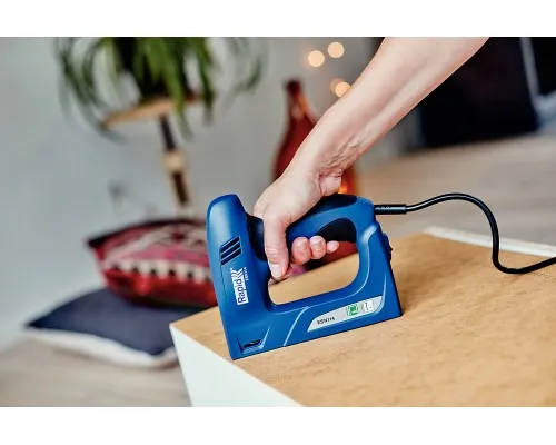 RAPID R:El.Staple Gun ESN114, тип 140 и гвоздей 300, 2-в-1, нейлер-степлер (гвозде/скобозабиватель) электрический для скоб (5000131)